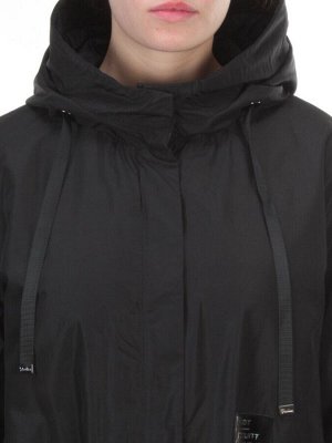 2190 BLACK Куртка демисезонная женская Parten (50 гр. синтепон)