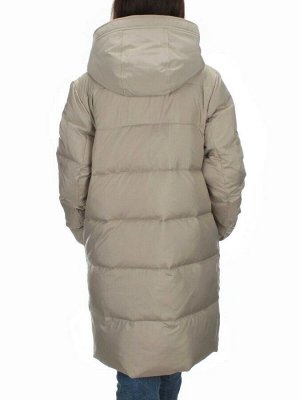 C223 GRAY/BEIGE Куртка зимняя женская (200 гр. холлофайбера)