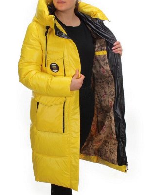 2187 YELLOW Куртка зимняя женская AIKESDFRS (200 гр. холлофайбера)