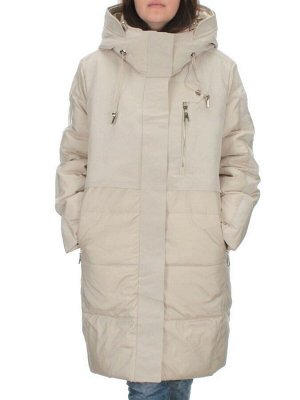 C223 LT. BEIGE Куртка зимняя женская (200 гр. холлофайбера)