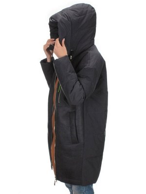 C1062 DK. GRAY Куртка зимняя женская (200 гр. холлофайбера)