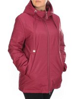2257 WINE Куртка демисезонная женская Flance Rose (100 гр. синтепон)