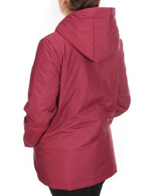 2257 WINE Куртка демисезонная женская Flance Rose (100 гр. синтепон)