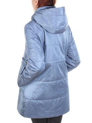 22-309 GREY-BLUE Куртка демисезонная женская AKiDSEFRS (100 гр. синтепон)