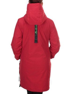 101-1 RED Пальто демисезонное женское FAMILY (100 гр. синтепон)