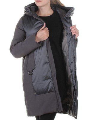 M9031-1 DK. GRAY Пальто стеганое Snowpop