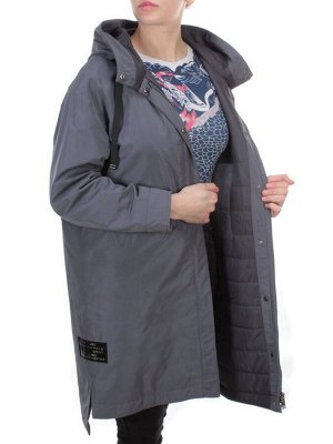 2190 DK. GREY Куртка демисезонная женская Parten (50 гр. синтепон)