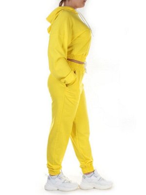 Y294 YELLOW Спортивный костюм женский (100% хлопок)