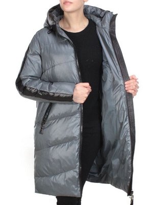 YR-987 GRAY/BLUE Куртка зимняя женская COSEEMI (200 гр. холлофайбера)