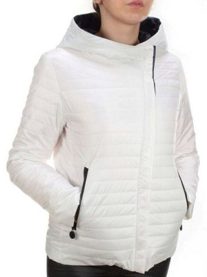 2061 WHITE Куртка демисезонная женская Y SILK TREE (100 гр.синтепона)