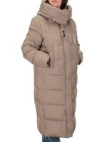 2109 BEIGE Пальто зимнее женское (200 гр .холлофайбер)