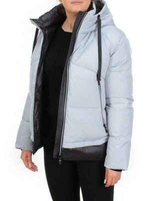 21068 LT. BLUE Куртка зимняя женская FLANCE ROSE (200 гр. холлофайбера)
