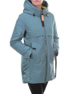 BM-808 GRAY/BLUE Куртка демисезонная женская COSEEMI (100 гр. синтепон)
