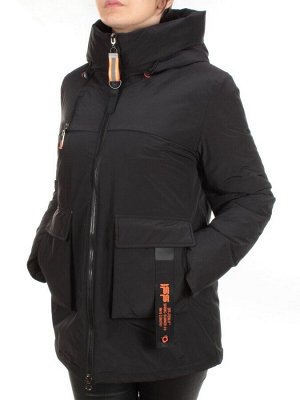 21-971 BLACK Куртка зимняя женская AIKESDFRS