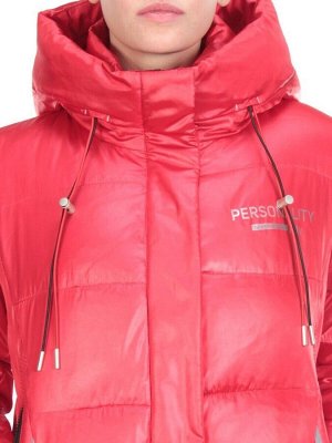YR-956 RED Пальто зимнее женское АЛИСА (200 гр. холлофайбера)