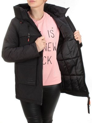 21-971 BLACK Куртка зимняя женская AIKESDFRS
