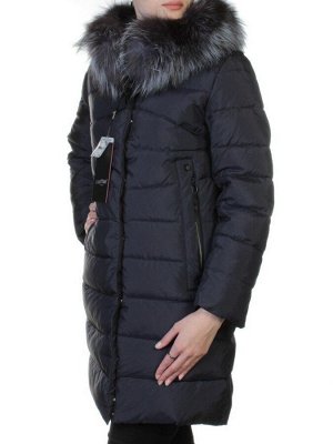 77070-1 Пальто с мехом чернобурки SkinnWille