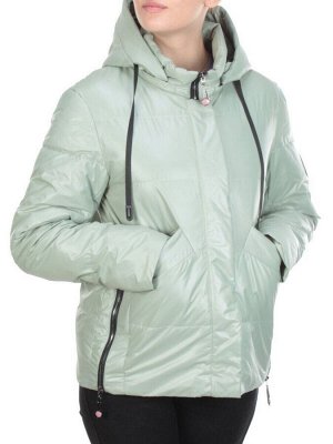 8269 OLIVE Куртка демисезонная женская BAOFANI (100 гр. синтепон)