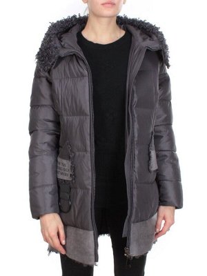 2015 DARK GREY Куртка зимняя женская CORUSKY (200 гр. холлофайбера)