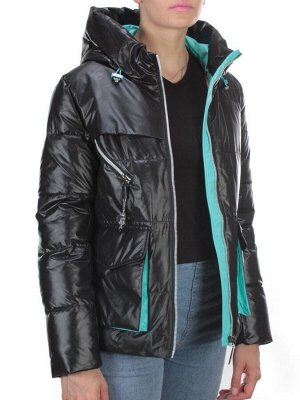 8265 BLACK Куртка демисезонная женская BAOFANI (100 гр. синтепон)