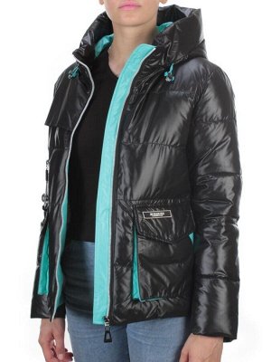 8265 BLACK Куртка демисезонная женская BAOFANI (100 гр. синтепон)