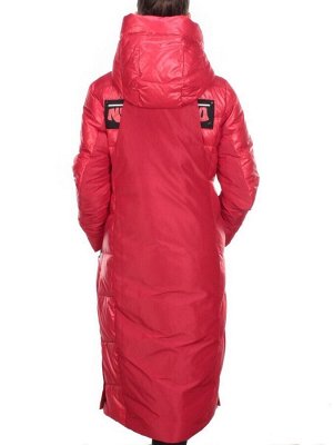 888-1 RED Пальто зимнее женское HaiLuoZi (200 гр. холлофайбер)