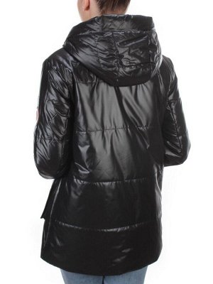 8251 BLACK Куртка демисезонная женская BAOFANI (100 гр. синтепон)
