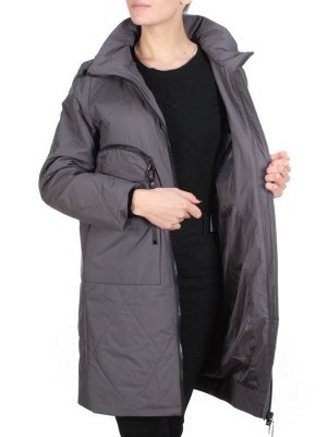 M-5022 DARK GRAY Куртка демисезонная женская CORUSKY (100 гр. синтепон)