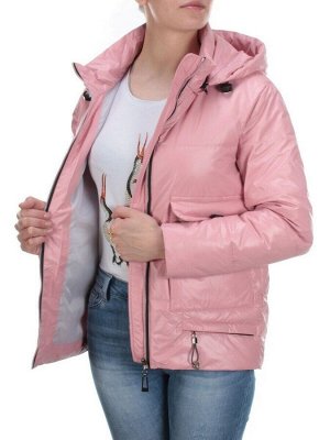 8267 PINK Куртка демисезонная женская BAOFANI (100 гр. синтепон)