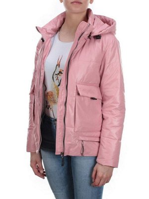 8267 PINK Куртка демисезонная женская BAOFANI (100 гр. синтепон)