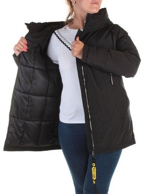 21-973 BLACK Куртка зимняя женская AKIDSEFRS