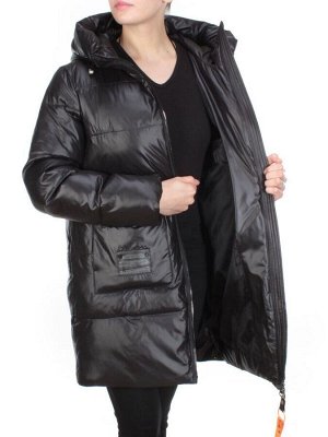 YR-980 BLACK Куртка зимняя женская АЛИСА (200 гр. холлофайбера)