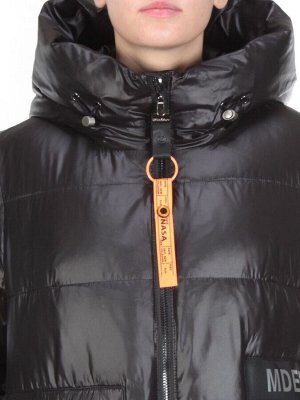 YR-980 BLACK Куртка зимняя женская АЛИСА (200 гр. холлофайбера)