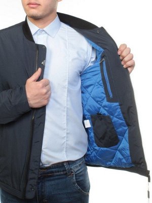 8999 DK. BLUE Куртка мужская демисезонная (100 гр. синтепон)