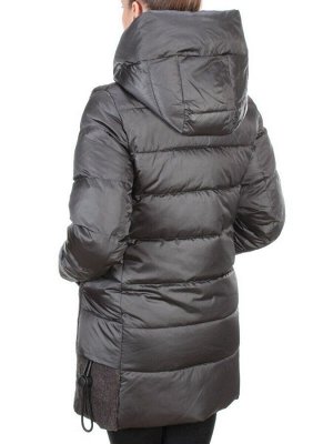 D6816 DARK GRAY Куртка зимняя женская  KARERSITER (200 гр. холлофайбера)