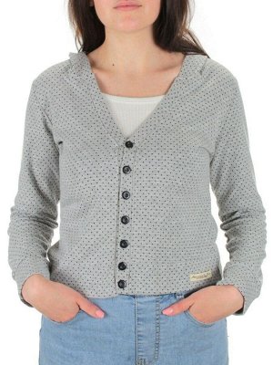 TA016 GRAY Кардиган женский (100% хлопок)