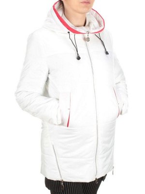2098-1 WHITE Куртка демисезонная женская Y SILK TREE (100 гр.синтепона)