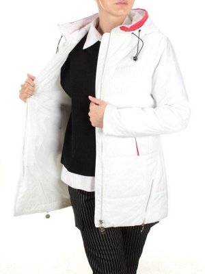 2098-1 WHITE Куртка демисезонная женская Y SILK TREE (100 гр.синтепона)