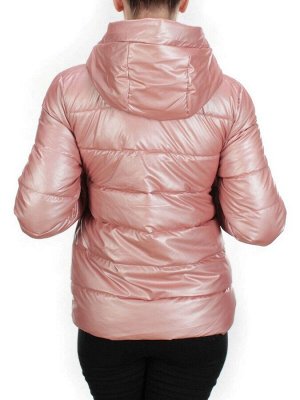 8063 PINK Куртка демисезонная женская (130 гр. синтепон)