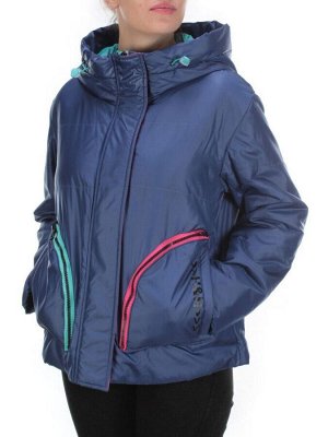 008 BLUE Куртка демисезонная женская (100 гр. синтепон)