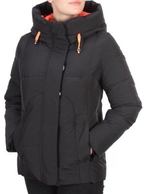 2101 BLACK Куртка зимняя женская MONGEDI (200 гр. холлофайбера)