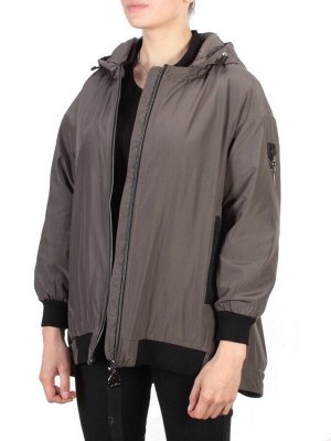 9703 DARK GRAY Куртка демисезонная женская RIKA (100 гр. синтепон)