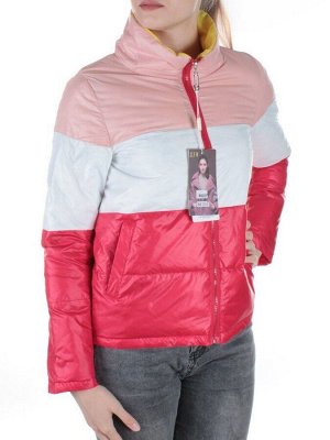 9023 PINK/WHITE/RED Куртка демисезонная ZJW