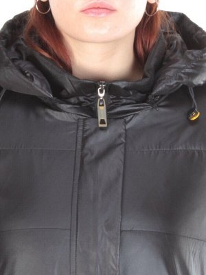 22-309 BLACK Куртка демисезонная женская AKiDSEFRS (100 гр.синтепона)