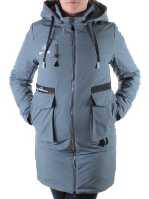 21-65 GRAY/BLUE Куртка демисезонная женская AiKESDFRS