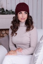 Женская шапка «Карина» с паетками