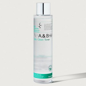 Пилинг-тонер Mizon AHA &amp; BHA Daily Clean Toner, 150мл