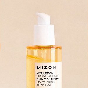 Цитрусовый тонер для лица Mizon Vita Lemon Sparkling Toner Skin Tightening, 150мл