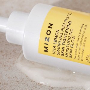 Цитрусовый пилинг для лица Mizon Vita Lemon Sparkling Peeling Gel, 145гр