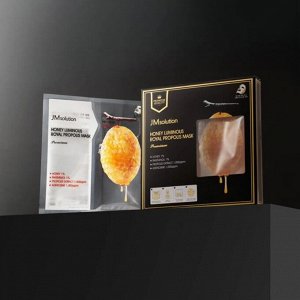 Маска премиум-класса JMSolution Honey Luminous Royal Propolis Mask Premium